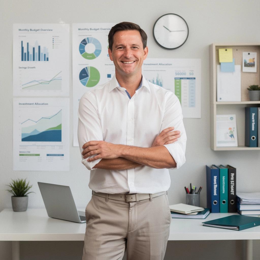 Színes infografika a havi megtakarítási tippekről, amelyek segítenek a pénzügyi célok elérésében.